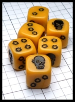 Dice : Dice - Game Dice - Zombicide Yellow Black - eBay Apr 2016